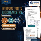 Introduction to Biochemistry Guided Notes cover