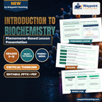 Introduction to Biochemistry Phenomena-Based Lesson: Cold Biological Light Generation via Luciferin-Luciferase Enzymatic Oxidation in Abyssal Organisms Presentation cover