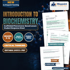 Introduction to Biochemistry Scaffolded Phenomena-Based Lesson: Cold Biological Light Generation via Luciferin-Luciferase Enzymatic Oxidation in Abyssal Organisms Student Response Sheet cover