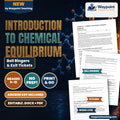Introduction to Chemical Equilibrium Bell Ringers & Exit Tickets cover