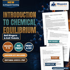 Introduction to Chemical Equilibrium Bell Ringers & Exit Tickets cover