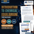 Introduction to Chemical Equilibrium CER Task Cards cover