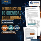 Introduction to Chemical Equilibrium Model Response & Scoring Guide cover