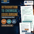 Introduction to Chemical Equilibrium Substitute Lesson Plan cover