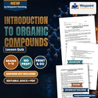 Introduction to Organic Compounds Lesson Quiz cover