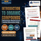Introduction to Organic Compounds Phenomena-Based Lesson: Vast Hardness and Electrical Conductivity Disparity Between Pure Carbon Allotropes Diamond and Graphite Teacher Discussion Guide cover