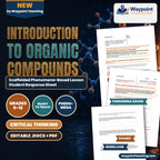 Introduction to Organic Compounds Scaffolded Phenomena-Based Lesson: Vast Hardness and Electrical Conductivity Disparity Between Pure Carbon Allotropes Diamond and Graphite Student Response Sheet cover