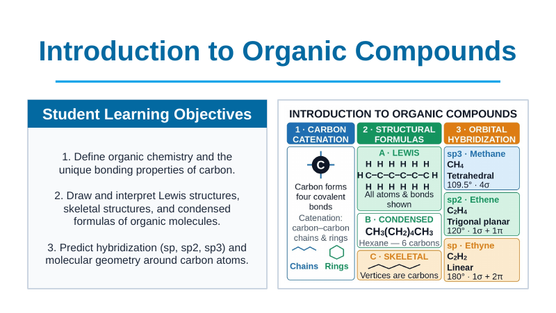 Introduction to Organic Compounds Slide Show Presentation sample page
