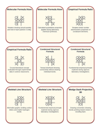 Introduction to Organic Compounds Tic-Tac-Toe Review Game sample page