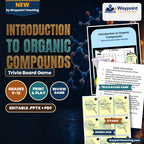 Introduction to Organic Compounds Trivia Board Game cover