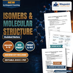 Isomers & Molecular Structure Guided Notes cover