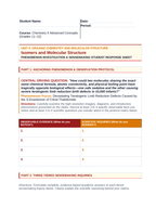 Isomers & Molecular Structure Phenomena-Based Lesson: Devastating Teratogenic Limb Reduction Defects Caused by the S-Enantiomer of Chiral Thalidomide Student Response Sheet sample page