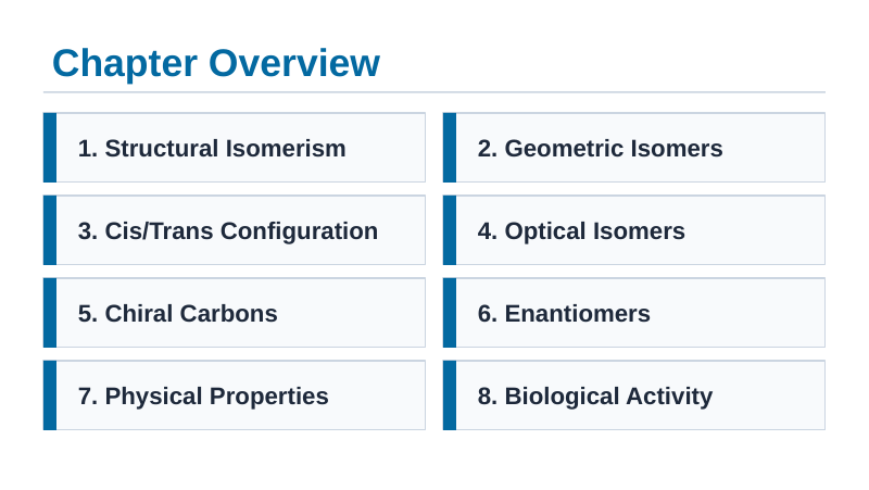 Isomers & Molecular Structure Slide Show Presentation sample page
