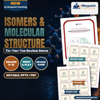 Isomers & Molecular Structure Tic-Tac-Toe Review Game cover