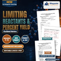 Limiting Reactants & Percent Yield Guided Notes cover