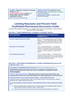 Limiting Reactants & Percent Yield Scaffolded Phenomena-Based Lesson: Solid Rocket Booster Burnout from Complete Propellant Grain Consumption Teacher Discussion Guide sample page