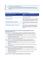 Limiting Reactants & Percent Yield Scaffolded Phenomena-Based Lesson: Solid Rocket Booster Burnout from Complete Propellant Grain Consumption Teacher Discussion Guide sample page