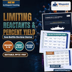 Limiting Reactants & Percent Yield Sea Battle Review Game cover