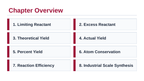 Limiting Reactants & Percent Yield Slide Show Presentation sample page