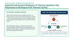 Nucleic Acids & Cellular Chemistry Phenomena-Based Lesson: Hyperthermal Enzyme Resilience of Thermus aquaticus Taq Polymerase in 95-Degree PCR Thermal Cycling Presentation sample page