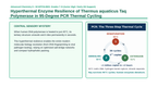 Nucleic Acids & Cellular Chemistry Scaffolded Phenomena-Based Lesson: Hyperthermal Enzyme Resilience of Thermus aquaticus Taq Polymerase in 95-Degree PCR Thermal Cycling Presentation sample page