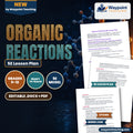 Organic Reactions 5E Lesson Plan cover