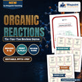 Organic Reactions Tic-Tac-Toe Review Game cover