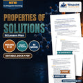 Properties of Solutions 5E Lesson Plan cover