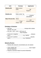 Properties of Solutions Guided Notes sample page