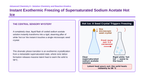 Properties of Solutions Phenomena-Based Lesson: Instant Exothermic Freezing of Supersaturated Sodium Acetate Hot Ice Presentation sample page