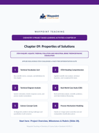 Properties of Solutions Project-Based Learning Activity sample page