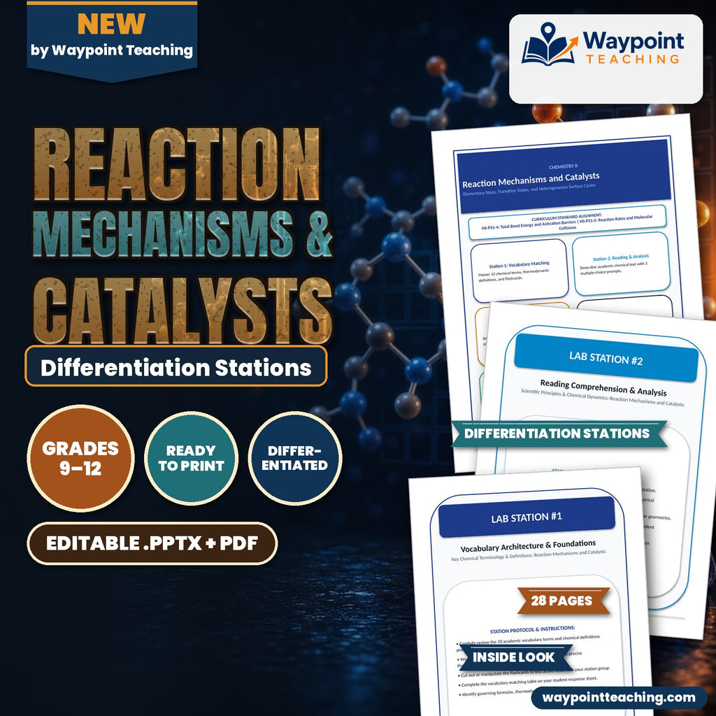 Reaction Mechanisms & Catalysts Differentiation Stations cover