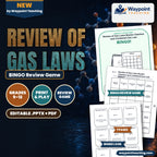 Review of Gas Laws: Boyle's, Charles's, & Combined Gas Law BINGO Review Game cover
