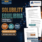 Solubility Equilibria Bell Ringers & Exit Tickets cover