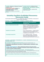 Solubility Equilibria Scaffolded Phenomena-Based Lesson: Centuries-Long Mineral Accretion of Subterranean Limestone Cave Stalactites Teacher Discussion Guide sample page