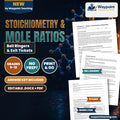 Stoichiometry & Mole Ratios Bell Ringers & Exit Tickets cover