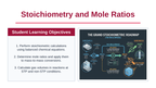 Stoichiometry & Mole Ratios Slide Show Presentation sample page