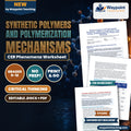 Synthetic Polymers and Polymerization Mechanisms: Addition vs Condensation, Cross-Linking, and Biodegradable PLA Plastics CER Phenomena Worksheet cover