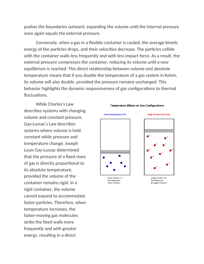 Temperature Effects on Gas System Configurations Reading Worksheet sample page