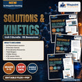 Chemistry II Unit 3: Solutions & Kinetics Bundle cover