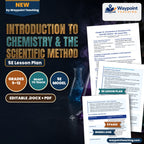 Introduction to Chemistry & the Scientific Method 5E Lesson Plan cover
