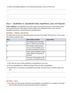 Introduction to Chemistry & the Scientific Method Bell Ringers & Exit Tickets sample page