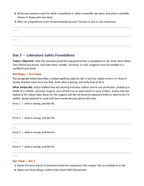 Introduction to Chemistry & the Scientific Method Bell Ringers & Exit Tickets sample page
