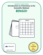 Introduction to Chemistry & the Scientific Method BINGO Review Game sample page
