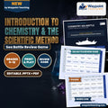 Introduction to Chemistry & the Scientific Method Sea Battle Review Game cover
