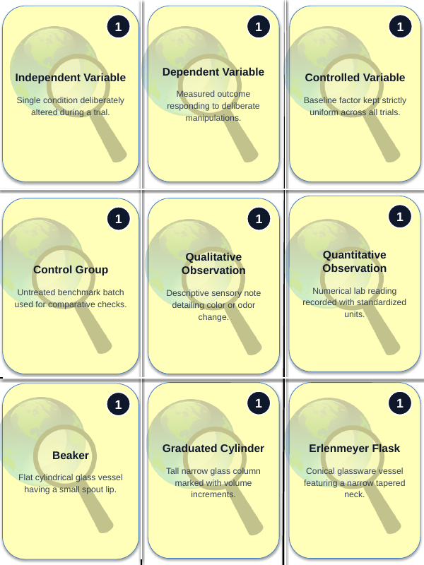 Introduction to Chemistry & the Scientific Method Trivia Board Game sample page