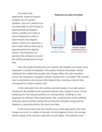 Investigating the Role of Temperature on Iodine Clock Reactions Reading Worksheet sample page