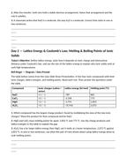 Ionic Bonding & Ionic Compounds Bell Ringers & Exit Tickets sample page