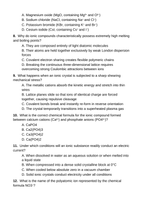 Ionic Bonding & Ionic Compounds Lesson Quiz sample page