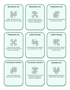 Ionic Bonding & Ionic Compounds Tic-Tac-Toe Review Game sample page